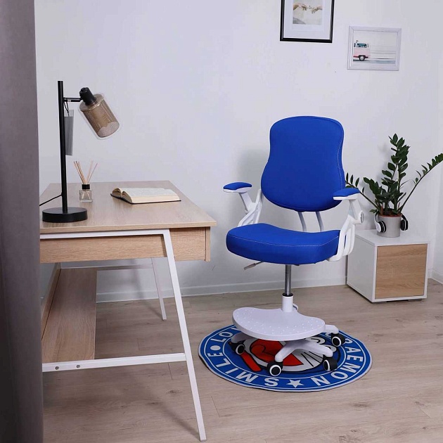 Детское кресло AksHome Swan синий, ткань 75254 Фото № 20