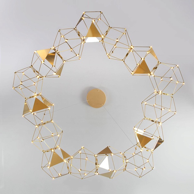 Подвесной светодиодный светильник Eurosvet Uma 90369/15 медь изображение 4 Подвесной светодиодный светильник Eurosvet Uma 90369/15 медь Фото № 4