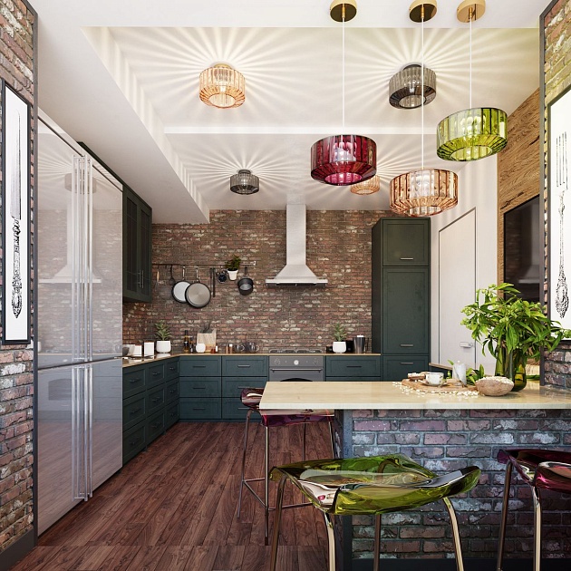 Потолочный светильник Odeon Light Pendant Binga 4746/1C Фото № 8