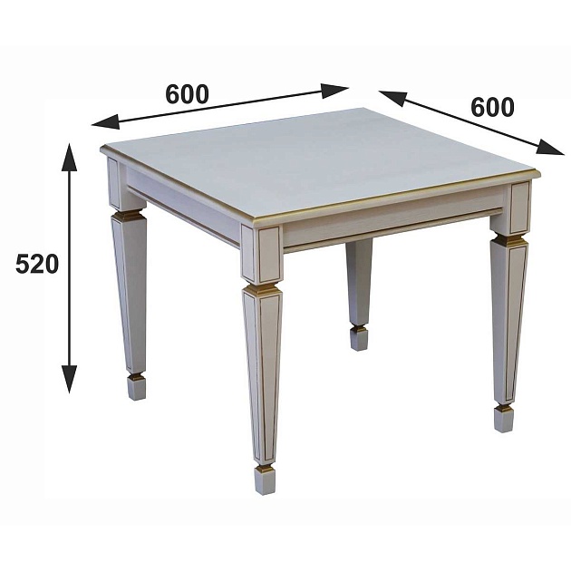 Журнальный стол Мебелик Васко В 82 002108 Фото № 3