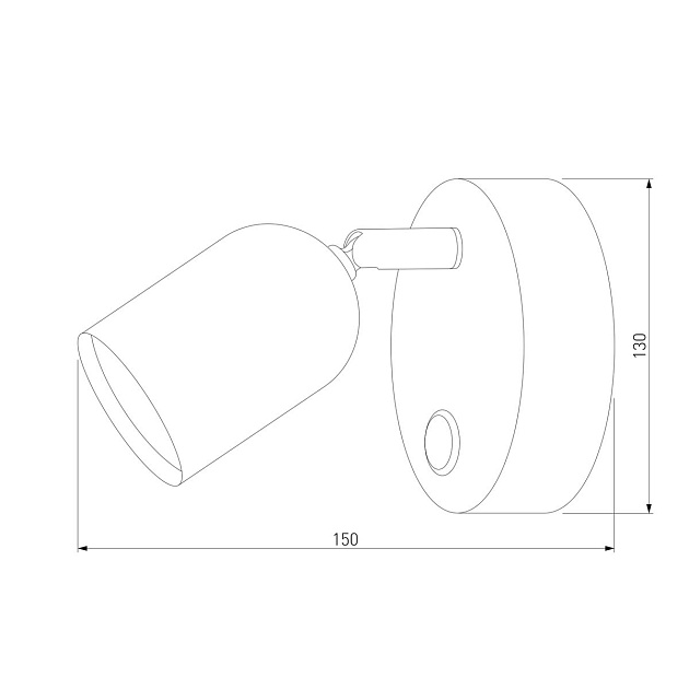 Спот TK Lighting 3278 Top Graphite Фото № 3