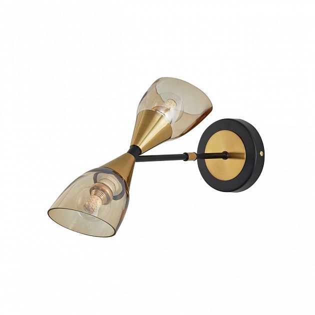 Бра Arte Milano Neapolis76708 276708/2B BK/GD Фото № 1