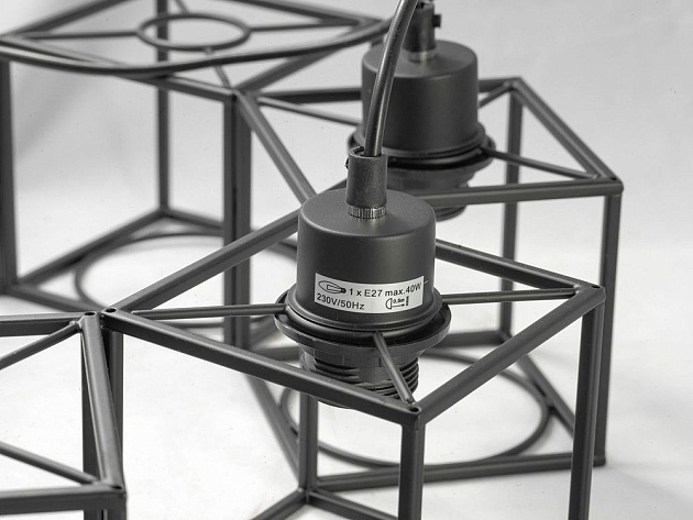 Подвесная люстра Lussole Loft Badger GRLSP-9541 Фото № 8