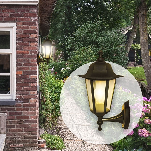 Уличный настенный светильник Apeyron Леда 11-99бр Фото № 8