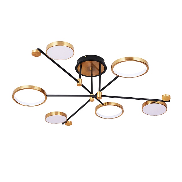 Потолочная светодиодная люстра Arte Lamp Holly A1364PL-6PB Фото № 1