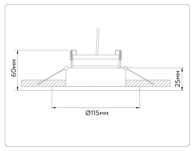 Встраиваемый светильник Ambrella light TECHNO SPOT TN52332 изображение 3 Встраиваемый светильник Ambrella light TECHNO SPOT TN52332 Фото № 3