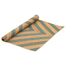 Ковер Tkano из джута с вставками зеленого цвета из коллекции Ethnic, 120х180 см TK22-DR0020 4