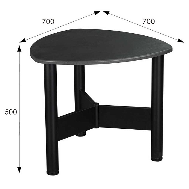 Журнальный стол Мебелик Саут 1Д 006056 Фото № 3