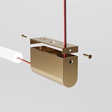 Накладные крепления для круглого гибкого неона Full light латунь Elektrostandard a070760 1