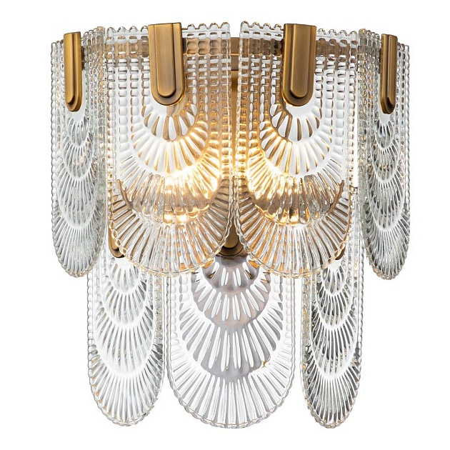 Настенный светильник Indigo Salice 12022/2W Brass V000026 Фото № 1