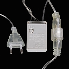 Cветодиодная гирлянда Sneha бахрома 230V синий 8 режимов A-056 BL 1