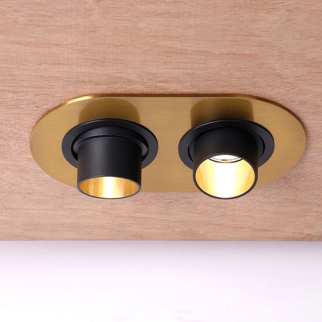 Встраиваемый светодиодный светильник Favourite Retro 2790-2C изображение 2 Встраиваемый светодиодный светильник Favourite Retro 2790-2C Фото № 2