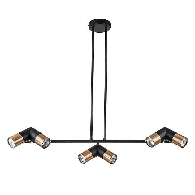 Подвесная люстра Indigo Doppio 11036/6R Black V000452 Фото № 4