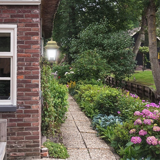 Уличный настенный светильник Apeyron Леда 11-11бр Фото № 5