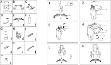 Игровое кресло Woodville Kard 15250 1