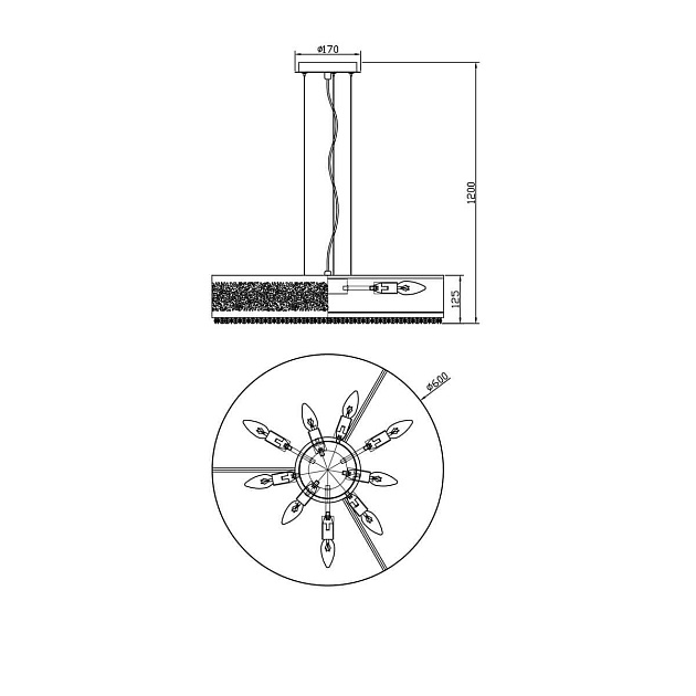 Подвесной светильник Lucia Tucci Fabian 1552.9 Nickel изображение 2 Подвесной светильник Lucia Tucci Fabian 1552.9 Nickel Фото № 2