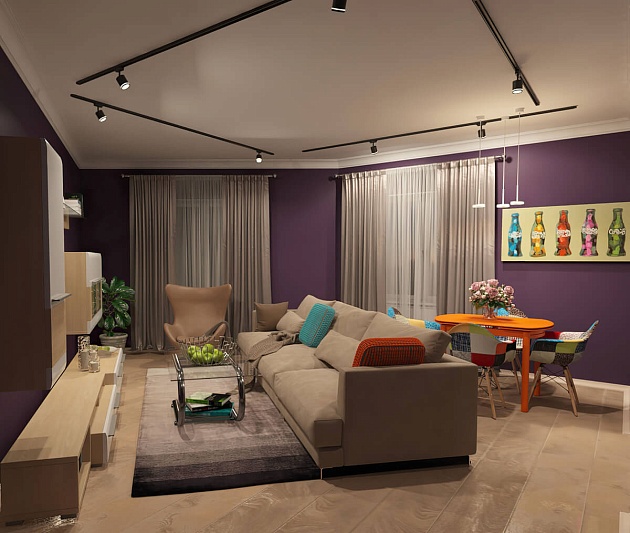 Трековый светодиодный светильник Denkirs DK6401-BK Фото № 3