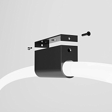 Накладные крепления для круглого гибкого неона Full light черный Elektrostandard a070757 1