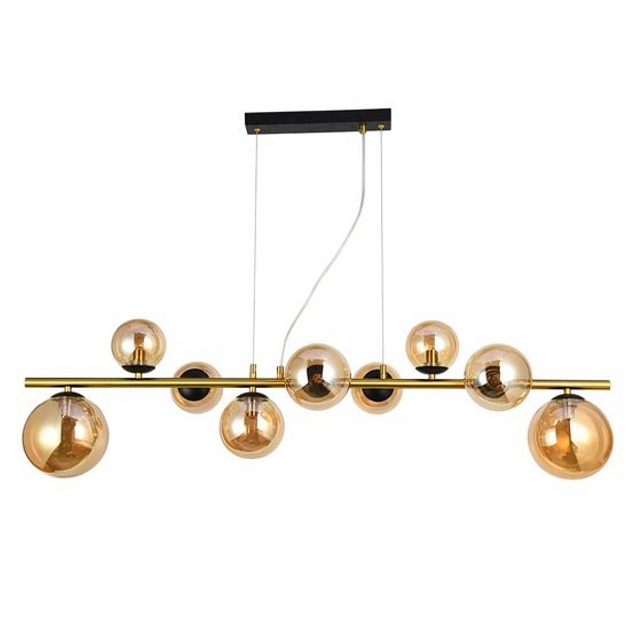 Подвесная люстра Arte Lamp Gemini A2243SP-9PB Фото № 1