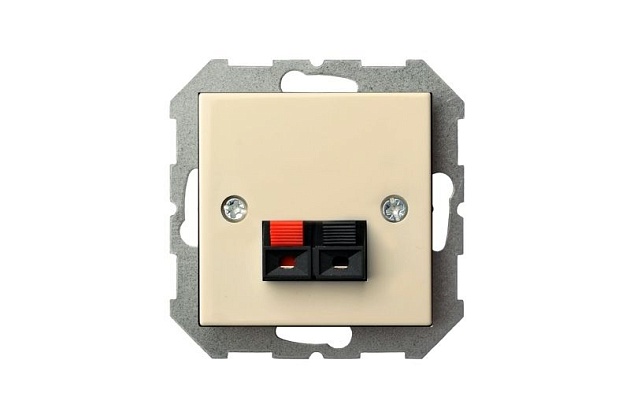 Аудиорозетка Liregus Epsilon бежевый 28-086 изображение 2 Аудиорозетка Liregus Epsilon бежевый 28-086 Фото № 2