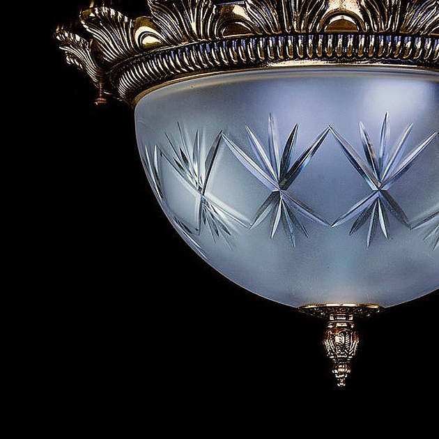 Потолочный светильник Artglass Lea II. Brass Antique изображение 3 Потолочный светильник Artglass Lea II. Brass Antique Фото № 3