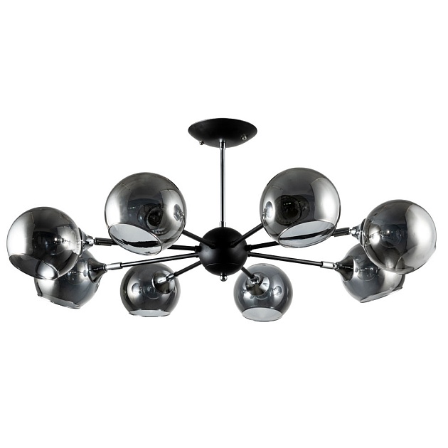 Потолочная люстра Arte Lamp Lagos A2708PL-8BK изображение 1 Потолочная люстра Arte Lamp Lagos A2708PL-8BK Фото № 1
