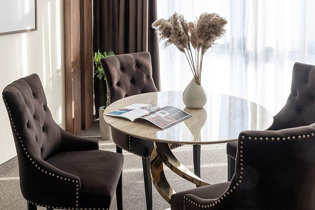 Кухонный стол Garda Decor 33FS-DT10075-PG изображение 4 Кухонный стол Garda Decor 33FS-DT10075-PG Фото № 4