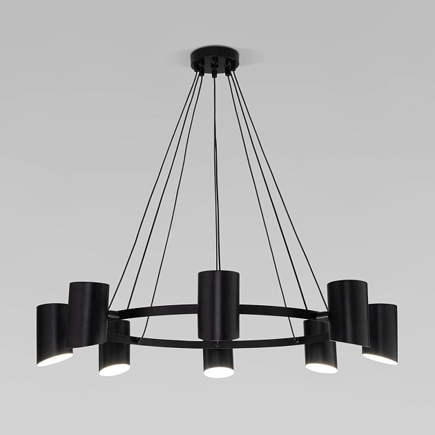 Подвесная люстра Eurosvet Splay 70147/8 черный Фото № 3