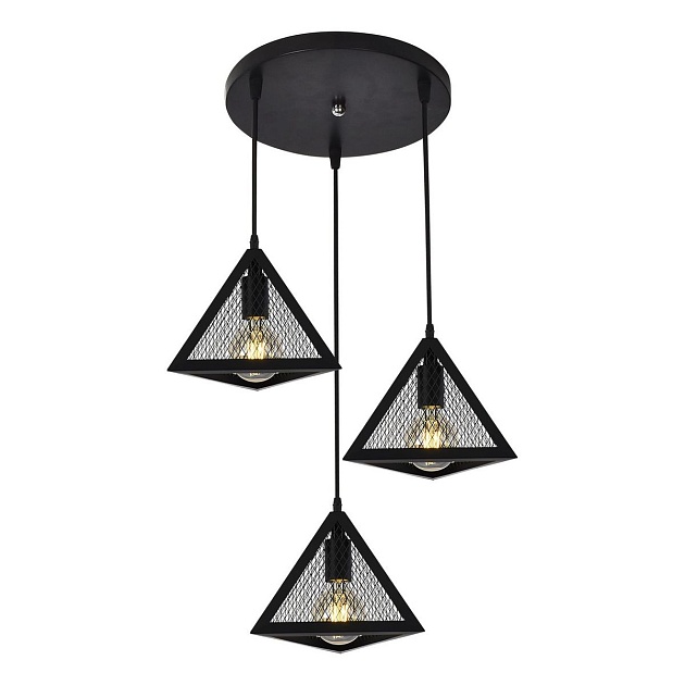 Подвесная люстра Reluce 03042-0.9-03 BK Фото № 1