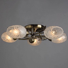 Потолочная люстра Arte Lamp Anetta A6157PL-5AB 2