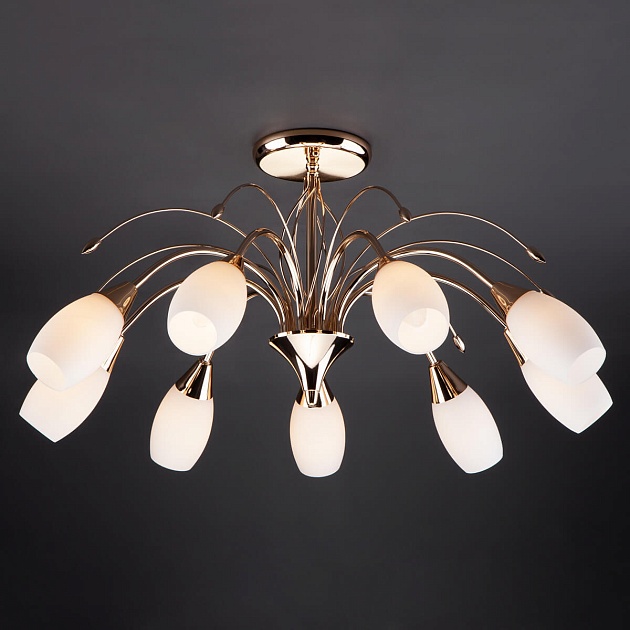 Потолочная люстра Eurosvet 22080/9 золото Фото № 3
