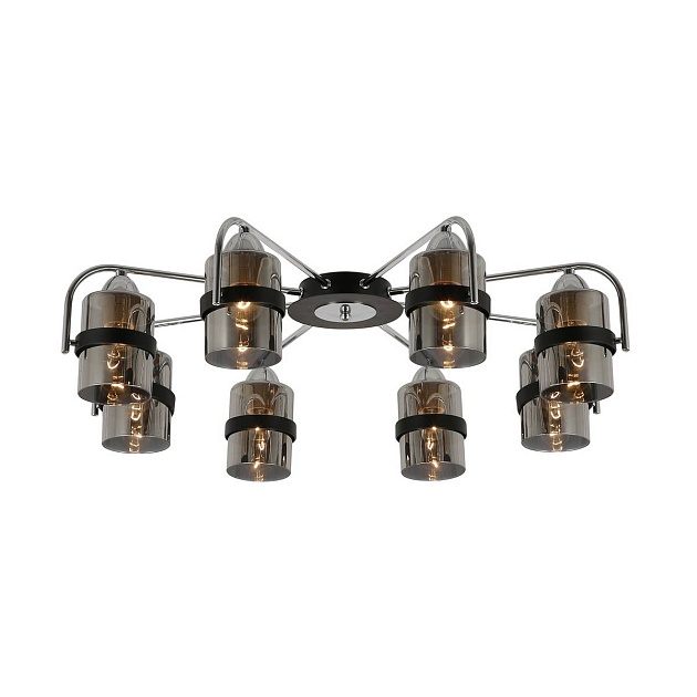 Потолочная люстра Evoluce Fiumo SLE102002-08 изображение 1 Потолочная люстра Evoluce Fiumo SLE102002-08 Фото № 1