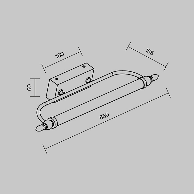 Подсветка для картин Maytoni Oculus MIR014WL-L12C3K Фото № 2