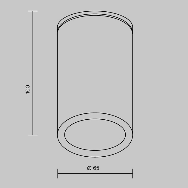 Уличный светильник Maytoni Roll O307CL-01B Фото № 3