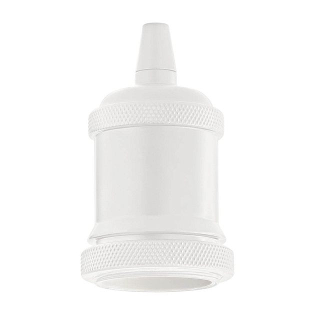 Патрон Ideal Lux Portalampada E27 Ghiera Bianco 249186 Фото № 1