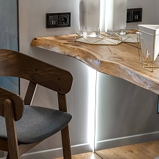 Розетка с заземлением Werkel черный матовый W1171008 4690389156878 4