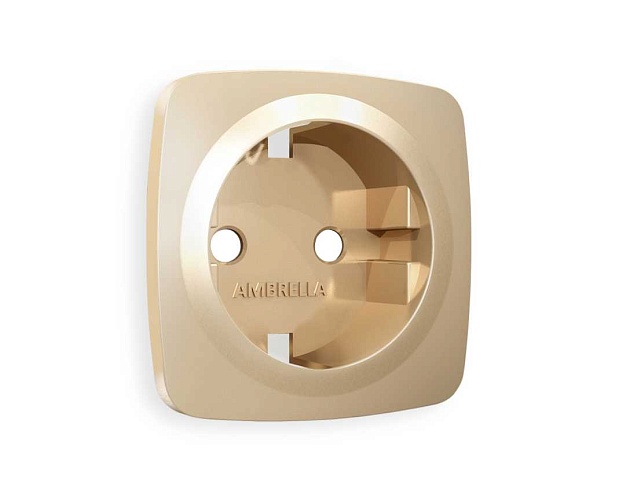 Лицевая панель розетки AMBRELLA VOLT OP6060 изображение 1 Лицевая панель розетки AMBRELLA VOLT OP6060 Фото № 1
