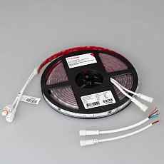 Светодиодная лента герметичная Arlight 14W/m 60LED/m 5060SMD разноцветный 5М DMX-PFS-B60-12mm 24V 039608 4