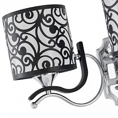 Бра Arte Milano Florentia-4957 304957/2W Bk/Ni 2