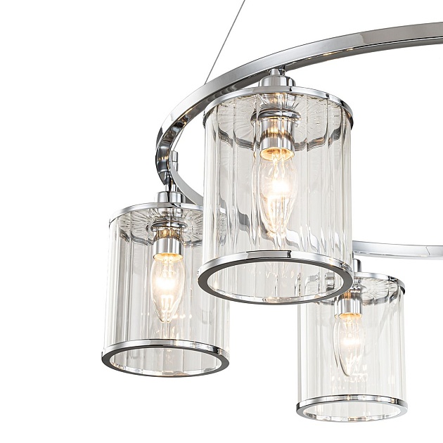 Подвесная люстра Indigo Dante 13022/6P Chrome V000407 Фото № 3