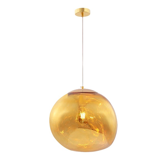 Подвесной светильник Crystal Lux Malaga SP1 D360 Gold Фото № 1