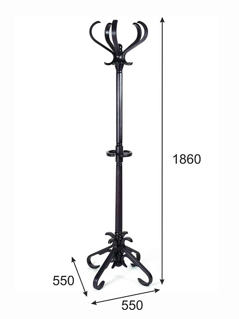 Напольная вешалка Мебелик В 10Н 006510 Фото № 3