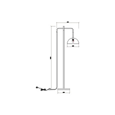 Торшер Vele Luce Hellion VL5703F01 4