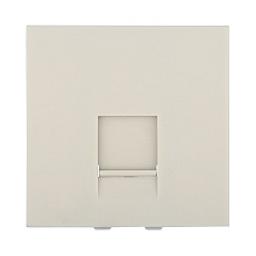 Накладка LK Studio для розетки телефонной, компьютерной RJ,45х45мм (бежевый) LK45 853201-1