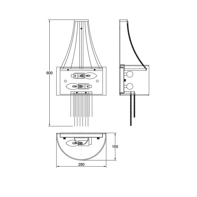 Настенный светильник Lucia Tucci Cosmopolitan W2970.2 Black изображение 2 Настенный светильник Lucia Tucci Cosmopolitan W2970.2 Black Фото № 2