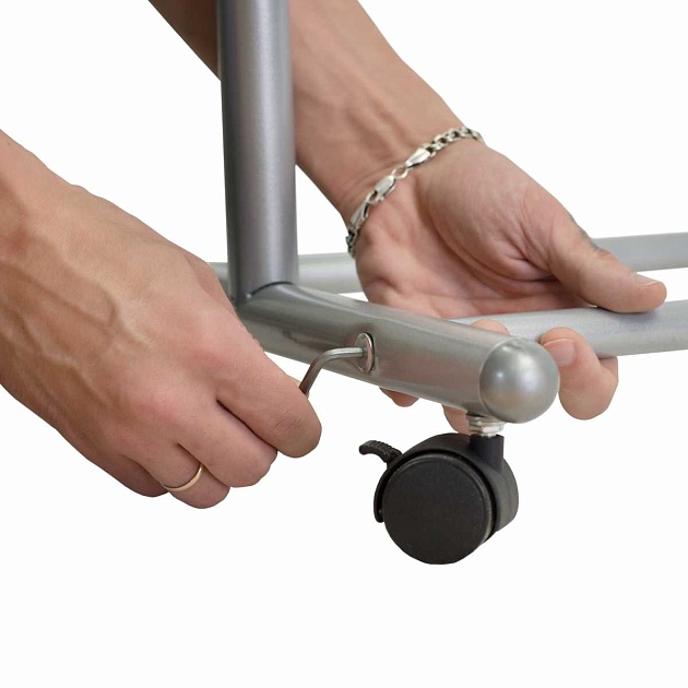 Гардеробная вешалка на колесах Мебелик М 9 008209 изображение 7 Гардеробная вешалка на колесах Мебелик М 9 008209 Фото № 7