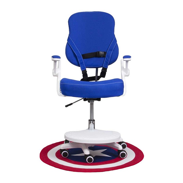 Детское кресло AksHome Swan синий, ткань 75254 Фото № 18