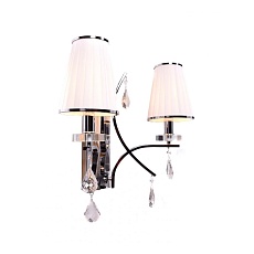 Бра Lumina Deco Glamour LDW 66247-2 WT+CHR 2