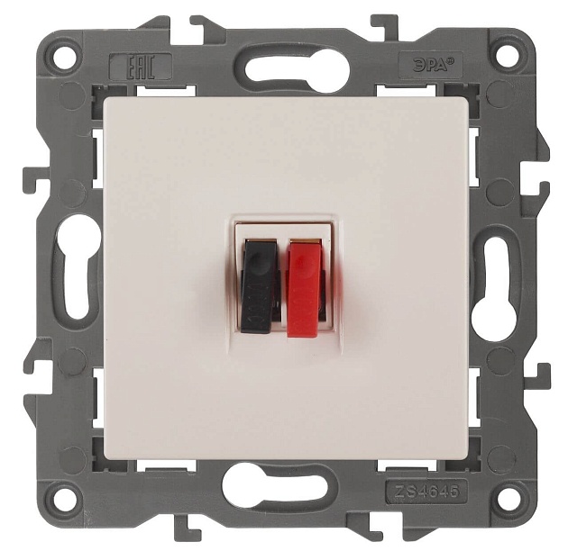 Аудиорозетка ЭРА Elegance 14-3111-02 Б0034321 Фото № 1