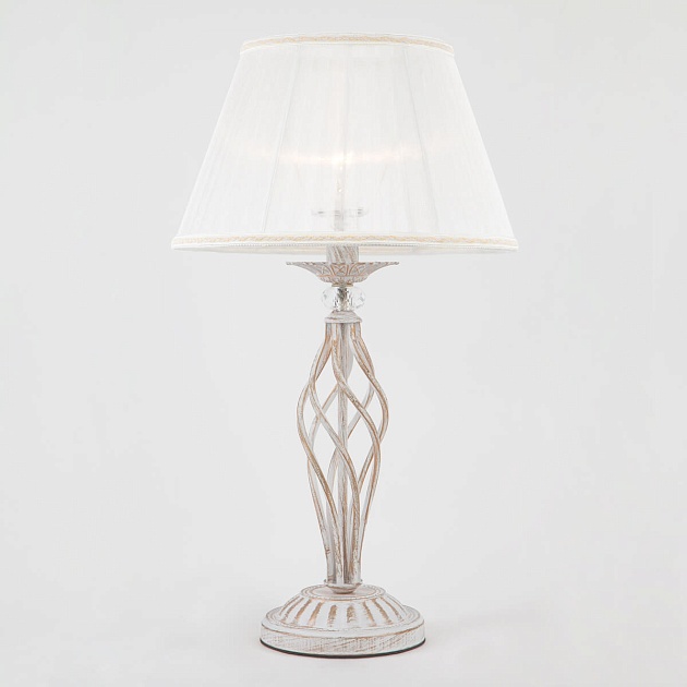 Настольная лампа Eurosvet 01002/1 белый с золотом Фото № 1